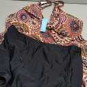 Yonique Women 2 Piece Flowy Tankini Swimsuits with Boyshorts V Neck Swim Tank Tops Bathing Suits Modest Swimwear XXL