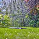 GARDENA 20570 | Up to 3800 sq ft - AquaZoom Adjustable Oscillating Yard Sprinkler, for Watering Large Area Lawn and Garden. Aquazoom Outdoor oscillating Sprinkler has Wide Heavy Duty Base.