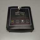 PowerBear 4K HDMI Cable 30 ft | Long Hdmi Cable, Braided Nylon & Gold Connectors, 4K @ 60Hz, Ultra HD, 2K, 1080P, ARC & CL3 Rated | for Laptop, Monitor, PS5, PS4, Xbox One, Fire TV, & More