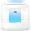 Dreo Humidifiers for Bedroom, Top Fill 4L Supersized Cool Mist Humidifier, 36H Runtime, 28 dB Quiet Ultrasonic Air Humidifier for Large Room, Plants, Baby Nursery, Indoor, Night Light, Easy to Clean (White)