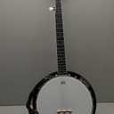 Vangoa Banjo 5 String Beginner Full Size Kit, Remo Head 24 Bracket Open Back Banjo Set with Resonator for Starter Adult Youth Teen