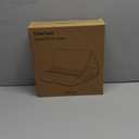 TpeeTeek Tablet Pillow Stand with Storage, Foldable iPad Holder for Lep, Bed, Sofa, and Desk - Soft Pad Dock with Pocket and Stylus Mount Compatible with 4-13" iPad Pro/Air/Mini, Galaxy Tab, Kindle (Gray)