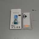 Cozycase for iPhone 16 Case Waterproof - 360 Heavy Duty with Screen/Camera Protector Shockproof IP68 Underwater Dustproof Water Dust Shock Proof Full Body/Front and Back Case Frosted Clear 6.1 Inch