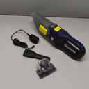 Shark Cyclone PET Handheld Vacuum with 8" Crevice Tool, HyperVelocity Suction, Navy Blue/Grey, CH701