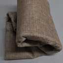 GarveeHome 2x6 Runner Rug for Hallway Washable Kitchen Rugs Non Slip Solid Tan Jute Digital Printing Modern Soft Low-Pile Scalloped Indoor Carpet for Entryway Laundry Room Floor Mats