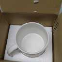 COLLECTIVE HOME - Monogram Ceramic Mugs, 15 oz Golden Initial Coffee Cups, Elegant Alphabet Tea Mugs, Elegant Personalized Mug with Gift Box, Luxurious Cups for Office and Home (c)