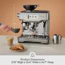 Breville BES990BTR Oracle Touch Espresso Machine, Black Truffle