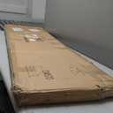 18.25"L x 25.5"W x 55"H Metal Scroll Extra Large Free Standing Adjustable Display Stand Easel with Chain Support, Heavy Duty Easel for Sign, Wedding, Picture Frame, Mirror, Gold (No Assembly Required)