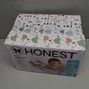 The Honest Company Comfort Dry Disposable Daytime Diapers for Sensitive Skin, Hypoallergenic, Fragrance-Free, Turtle Time + Pattern Play, Club Box Size 2 (12-18 lbs), 72 Count