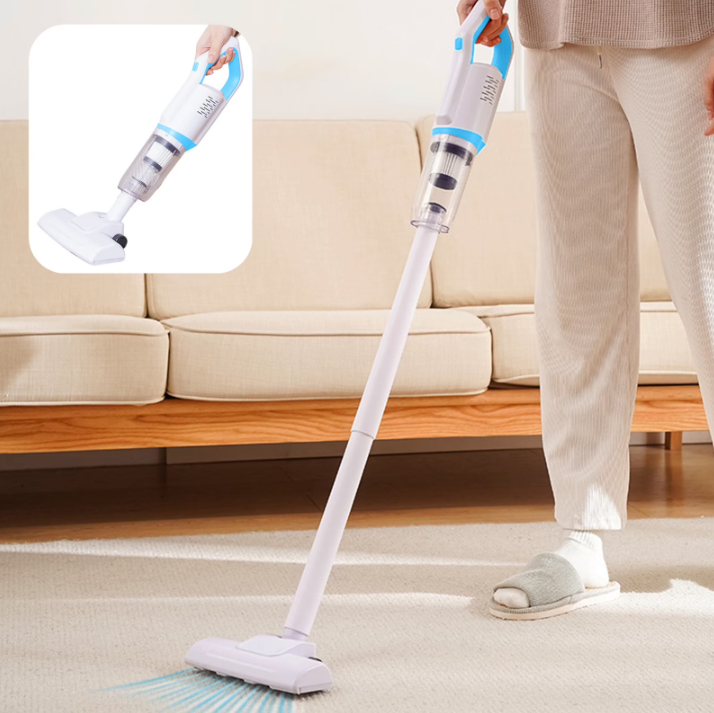 Cordless Stick Vacuum Cleaner, 8500Pa Powerful Suction Vacuum with 30 Minute Runtime and HEPA Filtration, Lightweight Cleaner for Carpet Hardwood Floor Pet Hair Home Office Car Cleaning