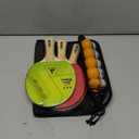 JOOLA Family Premium Ping Pong Paddles Set of 4 - Advanced Table Tennis Rackets, 10 Training 3 Star Ping Pong Balls, and Storage Case - Competitive or Recreational Play - Indoor and Outdoor Compatible