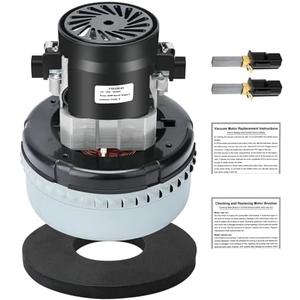 116336-00, 116336-01 Vacuum Motor 120V 2-Stage High Efficiency Low Noise Replacement for 56207802, 44903A, 380001, 14800，CAV26，296439 with Motor Gasket 566 (5.7 Inch, Peripheral Bypass Design)