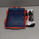 Case for iPad 10th Generation 10.9 Inch (2022), iPad (A16) 11th Generation 11 Inch (2025), Rugged i Pad Case 10th Gen with 360Rotating Stand Screen Protector Pen Holder Shoulder Strap, Red