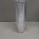 JOLLY CHEF 14 oz Clear Plastic Cups, 200 Pack Heavy-duty Party Glasses, Disposable plastic cups for wedding Cocktails Tumblers, Ideal for Wedding & Party