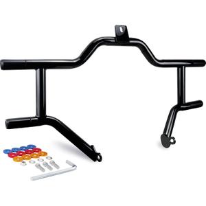 Engine Guard Flat Out Crash Bar for Harley Touring Street Glide Road King Electra Glide Ultra Limited 2009-2024 (Gloss Black)