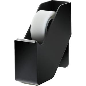 Bostitch Office Konnect Tape Dispenser with Premium Single-sided Tape, Sticks to Desk, Black (KT-TAPE-BLK)