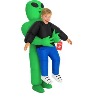Morph Kids Alien Costume, Blow Up Inflatable Alien Costumes for Boys, Halloween Costumes for Kids, Boys Halloween Costume