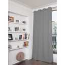 Moondream DecibelControl 3-in-1 Soundproof Curtain | Noise Reduction | Thermal Insulation | 100% Blackout | Patented Technology | Made in Europe | Grommet | 55" W x 63" L | Grey - Cloud MC09