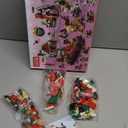 NDZUI 2025 Christmas Building Blocks Set, Stacking Bricks Christmas Decorations and Gifts Building Set Toys Xmas Gifts for Kids and Adults (trainset)