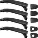 4 Pack Exterior Outside Door Handle Set for 2003-2009 4Runner, 2007-2011 Camry, 2005-2015 Tacoma, 2005-2012 Avalon, GX470 RX330 RX350 RX400h, 69211-AE010 69217-AE010