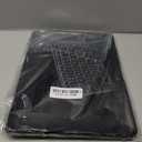 KEROM Compatible with Crocodile MacBook Air 13 inch Case 2021 2020 2019 2018 M1 A2337 A2179 A1932, Textured Elegant Luxury Aligator Skin Snakeskin PU Leather Hard Shell & Keyboard Cover, Black