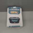 Electric Lunch Box Food Heater - 3 in 1 Portable Leakproof Heated Lunch Box for Car/Home/Adults with 1.5L Removable 304 Stainless Steel Container, Max 80W, 12V/24V/110V (DarkBlue)