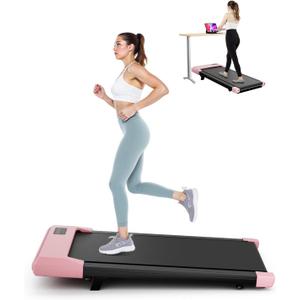 Superun Walking Pad with 6% Incline, Under Desk Treadmill, 3 in 1 Portable Treadmills for Home with Remote Control LED Display, 2.5 HP Quiet Mini Treadmill for Office Home Use, 300 Lbs Capacity