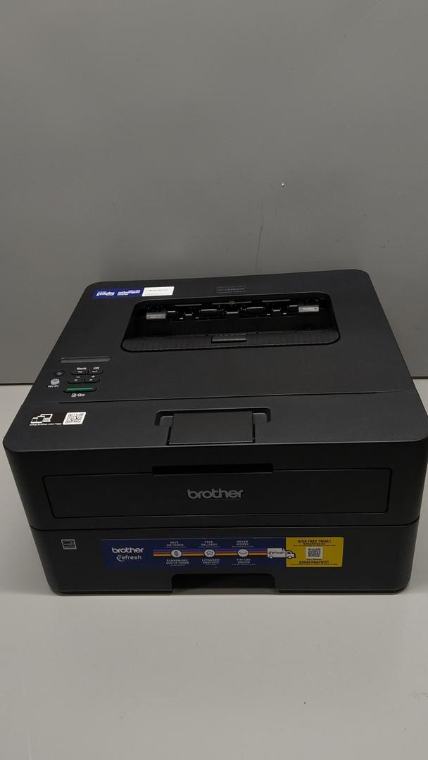 Brother HL-L2460DW Wireless Compact Monochrome Laser Printer with Duplex, Mobile Printing, Black & White Output | Includes Refresh Subscription Trial(1), (Renewed Premium - Refurbished)