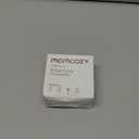 Momcozy Flange Insert 19mm Compatible with 24mm Flange/Shield of Most Pumps, Insert for Breast Pump Replacement Accessories, 4PCS 19mm (Transparent)