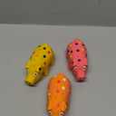 POPLAY 3PCS Squeaky Latex Grunting Pig Dog Toys, 4 Inch Prank Nosie Maker Puppy Chew Toys Rubber Squeeze Gift for Dogs (Colorful)