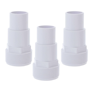 U.S. Pool Supply Replacement Universal Combo Hose Adapter, 1-1/4" or | 1-1/2", 3 Pk - Fits Above-Ground Pool Pump, Filter, Skimmer, Compatible with Hayward SPX1091Z7 or SPX1091Z4, Chlorine Feeders