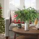 Bdor 30 Pack Artificial Norfolk Pine Sprays  18 Inch Faux Greenery Stems for DIY Christmas Wreaths, Holiday Floral Arrangements, and Seasonal Decor