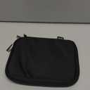 WALNEW Passport Holder for Travel - RFID Blocking Travel Wallet Essentials Organizer with Card Slots & Zipper Pocket (Women/Men) (Black)