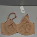 HSIA Bras for Women Minimizer Full Coverage, Plus Size T Shirt Unlined Underwire Smooth Bra, Seamless Cups Joan Ultimate Soft (40DDD)