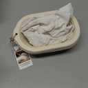 6x 8 inch Pulp Oval Sourdough Banneton Bread Proofing Basket Baking Supply with 30pcs Disposable Liners for Professional and Homemade Artisan Bread