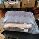 3 Piece Decorative Pillow Princeton Blue, 3 Decorative Pillows: 18"W x 18"L/16"W x 16"L/12"W x 18"L