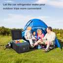 KI9 12 Volt Refrigerator,Mini Portable Freezer,10 Quart Car Cooler,12V Car 10QT