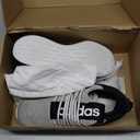 adidas Men's Lite Racer Adapt 7.0 Sneaker (7.5 Wide, White/Black/White)