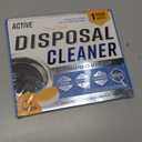 Garbage Disposal Cleaner Deodorizer Tablets - 24 Pack, New Powerful XL Foaming Tablet - Fresh Citrus Foam Sink Garburator Disposer Freshener, Natural Kitchen Drain Cleaning Care - 1 Year Supply