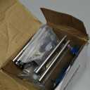 2.5 inch Exhaust Clamps, 2 1/2 Inch Exhaust Lap Joint Butt Clamps, T304 Stainless Steel Band Clamp w/High Grade Bolts(2 Pieces)