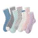 Premillow Womens Fuzzy Socks Fluffy Socks Women Winter Cozy Sock Warm Slipper Home Sleeping Sock for Women