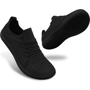Men's Barefoot Running Shoes | Minimalist CrossTrainer | Zero Drop Sole (All Black, Adult, Men, 10, Numeric, US Footwear Size System, Wide)