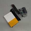 PVO Mini Projector Portable For Cartoon, Outdoor Video Projectors, LED Pico Movie-Projector for Home Theater, Kids Gift, Video Can Be Easily Mirrored Directly to The Projector Via Data Cable