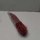 SLK 16-Pack Artificial Glitter Berry Stem Ornaments, Christmas Decorative Glittery Twigs, Picks, Branches for Tree, Wreath, Small Vase, Party (Red)