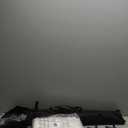 Photo Background Support System with 8.5 x 10ft Backdrop Stand Kit, 100% Cotton Muslin Backdrop (White Black),Clamp, Carry Bag for Photography Video Studio