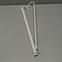 Hanging Closet Rod, Adjustable Height & Width Closet Rods for Hanging ClothesCloset Extender Hanging Rod SpaceMaximizing Design Suitable for Hanging and Drying Clothes, White