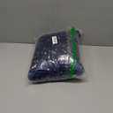 Fleece Blankets 66" X 78" Star Foil Print,Luxury Cozy Microfiber Blanket,Super Soft Flannel Fuzzy Blanket,Navy Blue