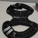 Henkelion Weighted Vest Weight Vest for Men Women Kids Weights Included, Body Weight Vests Adjustable for Running, Training Workout, Jogging, Walking (12 lbs, Black)