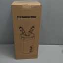 AQUASMITH Non-Powered Prefilter Canister Filters for Aquarium,Self-Cleaning Aquarium Filter,Forms Synergistic Filtration System with Main Canister Filter,Extends Main Filter Maintenance
