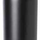 Simple Modern Mesa Sport Water Bottle with Covered Chug Lid | 24oz Cup Holder Friendly Insulated Stainless Steel Bottle for Gym, Sports and Travel | Midnight Black